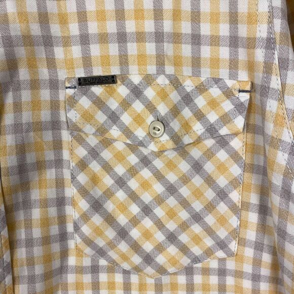 Buffalo David Bitton Men’s Button Up Shirt Plaid Pocket Cotton Multi Size XXL - Picture 7 of 16